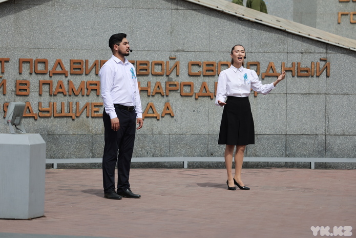 В Усть-Каменогорске празднуют 81 годовщину Великой Победы